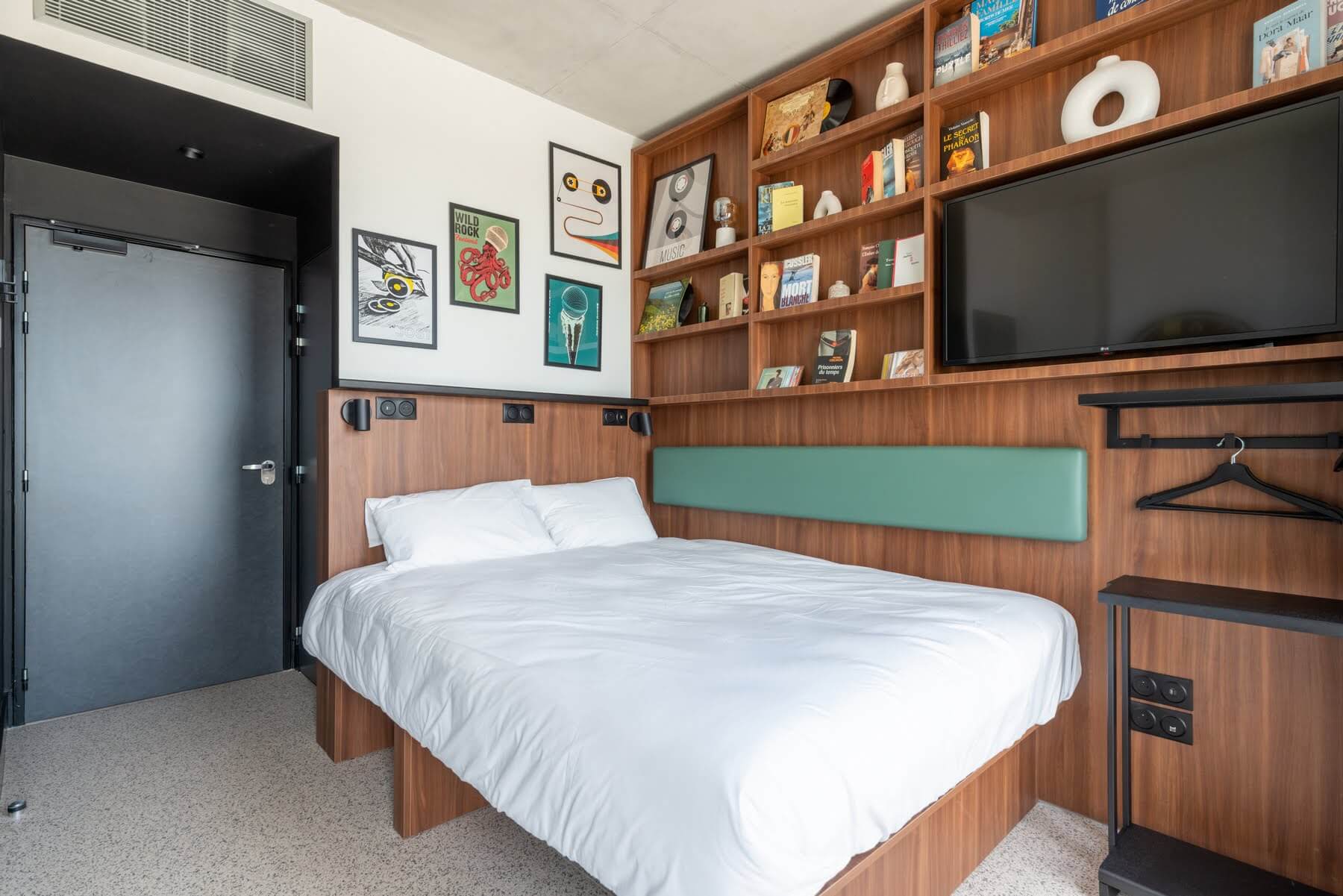 Les Chambres de notre hôtel avec Rooftop à Bordeaux | Jost Bordeaux